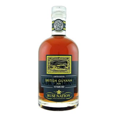 Rum Nation British Guyana 10 Jahre Cask Strength, 56,4% Vol. 0,7l