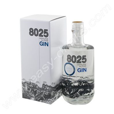 Villa Laviosa 8025 Genuine Alpine Gin 40% Vol. 0,5 Liter Geschenkpack
