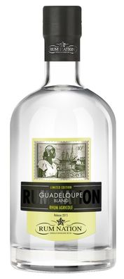 Rum Nation Guadeloupe Blanc / 50% Vol. 0,7 Ltr.
