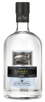 Rum Nation White Jamaica Pot Still / 57% Vol. 0,7 Ltr.