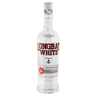 Long Bay White Rum / 38% Vol. 1,0 ltr. / Weißer Karibik Rum