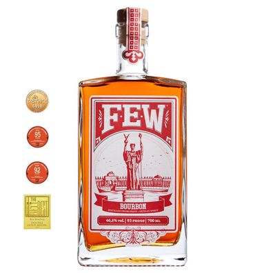 FEW Straight Bourbon Whiskey / 46,5%Vol. 0,7 Ltr.