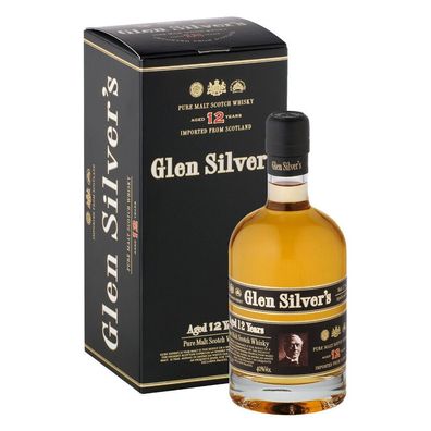 Glen Silvers 12 Jahre / pure Malt Scotch Whisky / 40% Vol. 0,7 ltr.