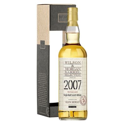 Glen Moray Whisky 9 Jahre (2007-16) / 48%Vol. 0,7l / Wilson & Morgan