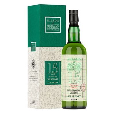 Westport 15 Jahre (2004-19) Single Malt Whisky 59,5%Vol 0,7l Marsala