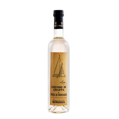 Bordiga Grappa Berghonig 28% Vol. 0,5 ltr. / Liquore di Grappa al Miele