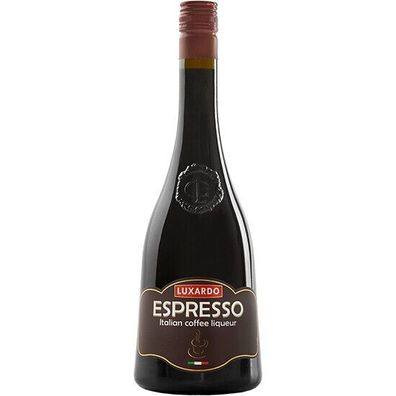 Espresso Coffee Kaffee Likör / 27% Vol. 0,7 ltr. / Luxardo Italien