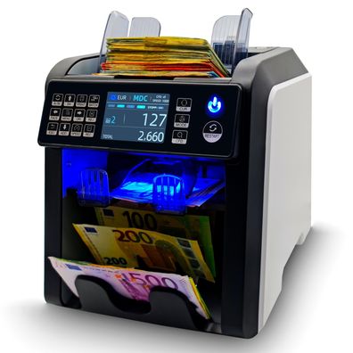 BEITZ BS-950 Geldzählmaschine Scheine Wertzähler Banknoten Zähler Summenzähler