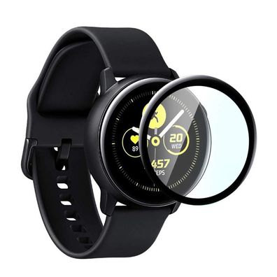 Glas für Samsung Galaxy Watch Active HD Vollbildschutz Film Gear Frontier
