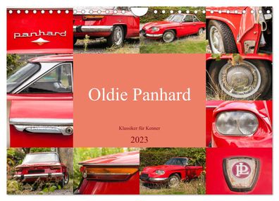 Oldie Panhard - Klassiker für Kenner 2023 Wandkalender