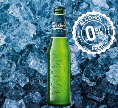 20 x Carlsberg Lager Bier alkoholfrei