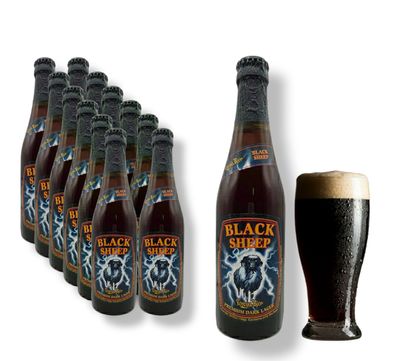 12 x 0,33l Föroya Bjór Black Sheep - Premium Dark Lager