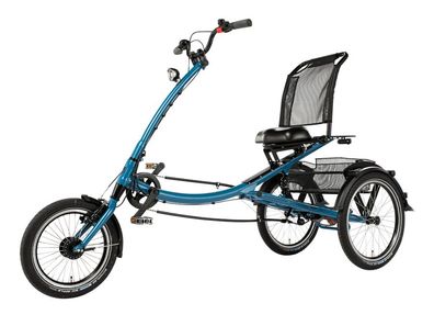 Dreirad, Sesselrad Scooter Trike von Pfautec, auch als Elektro-Sesselrad Variant