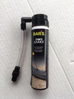 Fahrrad Pannenspray Pannenhilfe Reifendichtmittel Bars Tyres Leaks 75ml