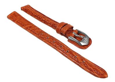 Schok Ersatzband Uhrenarmband Büffelleder Band Orange 24352S