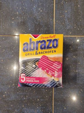 5 ABRAZO GRILL & Backofen POWER PADS OVP
