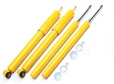 1 SET SPORT-STOßDÄMPFER VA + HA Gasdruck FÜR BMW 3ER E30 45MM Federbein