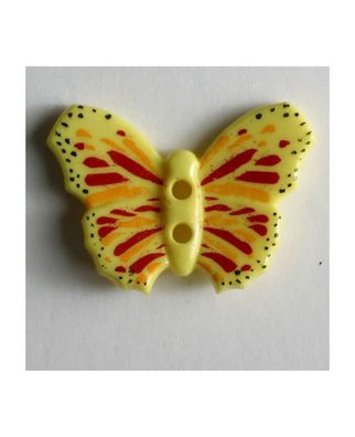 Kunststoffknopf Schmetterling 28mm Firma Dill