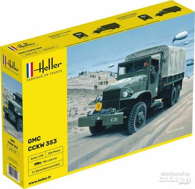 Heller GMC US-Truck in 1:35 1000811210 Glow2B 81121 Bausatz