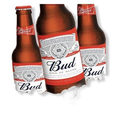 24 x Bud Beer USA in der 0,33 l Bier Flasche Budweiser