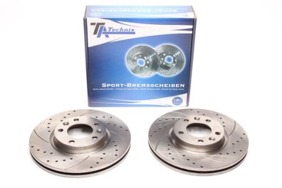 TA Technix Sport Bremsscheiben Satz Vorderachse Peugeot 607