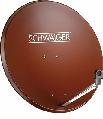 Schwaiger Satelliten Schüssel 80cm - Sat Spiegel Antenne digital hdtv hd 4k Alu