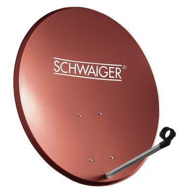 Schwaiger Satelliten Schüssel 55cm, Sat Spiegel Antenne digital hdtv hd 4k Stahl