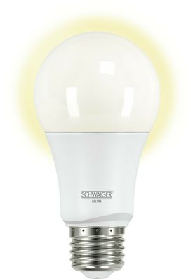 Schwaiger LED Leuchtmittel (E27) Smart Home Glühbirne Licht Lampe Birne Dimmbar
