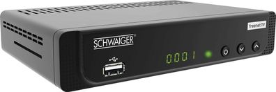 Schwaiger DVB-T2 HD Receiver Full HD Mediaplayer MP3 USB Scart HDMI Audio Video