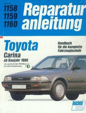 1158 - Reparaturanleitung Toyota Carina ab Baujahr 1988