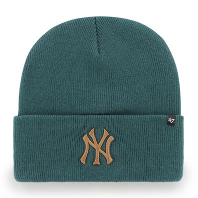 MLB New York Yankees N.Y. Wollmütze Mütze Haymaker Green Knit Beanie 196505141574