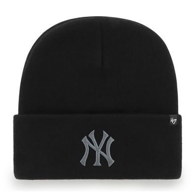 MLB New York Yankees NY Wollmütze Mütze Haymaker schwarz Knit Beanie 196505462396