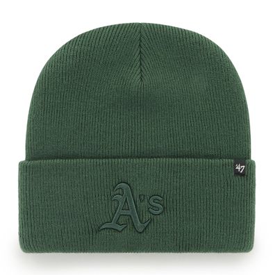 MLB Oakland Athletics A´s Wollmütze Mütze Haymaker grün Knit Beanie 196505462488