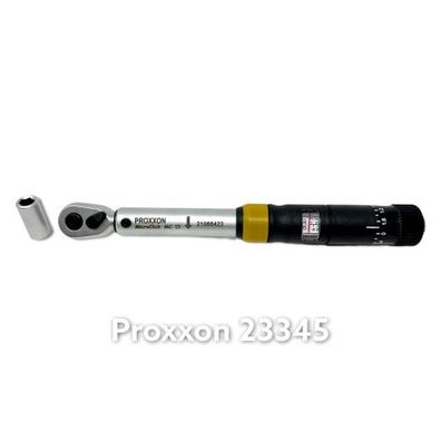 Proxxon Drehmomentschlüssel Micro Click MC 15, (1/4 Zoll) für 3 - 15 Nm
