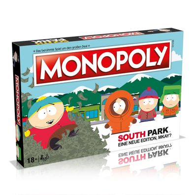 Monopoly Southpark South Park Spiel Brettspiel Gesellschaftsspiel