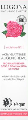 moisture lift Aktiv Glättende Augencreme Bio-Damaszener Rose