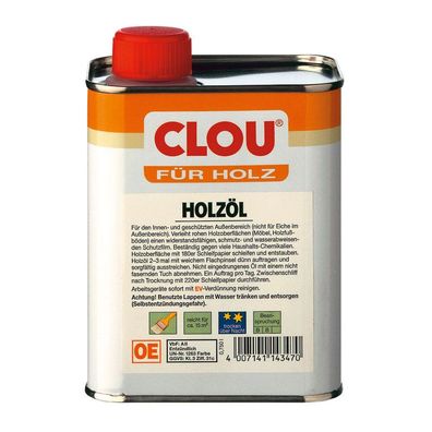 CLOU Holzöl farblos 250ml