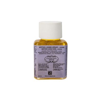 Anlegeöl Mixtion Lefranc, Spezialkleber für Blattvergoldungen, 75 ml