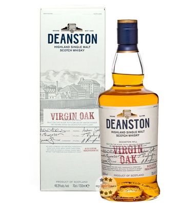 Deanston Virgin Oak Highland Single Malt Whisky (46,3 % Vol., 0,7 Liter) (46,3 % Vol.