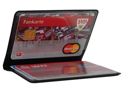 ID Protec RFID Schutz Portemonnaie Geldbeutel (ePerso & 2 Karten)