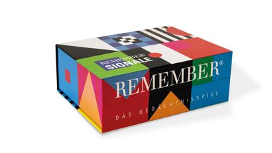Gedächnisskarten Gedächtnisspiel "Signale" in der Magnetbox 44 Kartenpaare - Remember