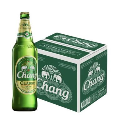 12 Flaschen Chang Bigbottle 620 ml Original aus Thailand