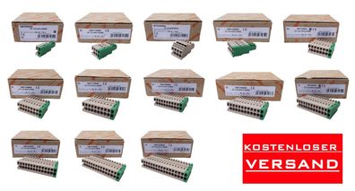 Weidmüller ZP 2.5 Steckverbinder, Stecker, Z-Reihe, beige, Direktmontage NEU OVP