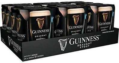 Guinness Draught Can 24x440 ml Dosen 4,2% Vol. alc. EINWEG