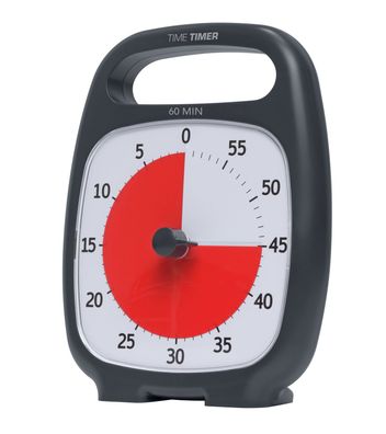 Time Timer Plus (Schwarz 60 Min)