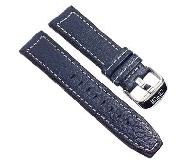 Lotus L15433 | Uhrenarmband Leder 23mm blau mit Schließe