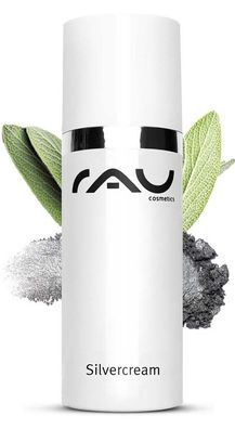 Rau Silvercream 50 ml Gesichtscreme für unreine Haut mit Microsilber