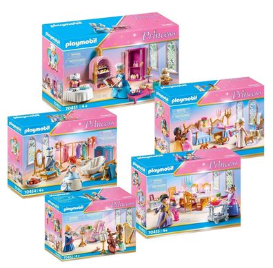Playmobil 5-tlgs-Zubehör-Set zum Prinzessinnenschloss: 70451 70452 70453 70454 70455