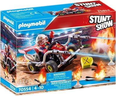 Playmobil 70554 Stuntshow Feuerwehrkart - neu, ovp