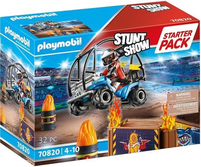 Playmobil 70820 Starter-Pack Stuntshow Quad mit Feuerrampe - neu, ovp